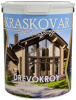 Антисептик кроющий Kraskovar Drevokroy база А 9 л Kraskovar (до мая 2026 года) 