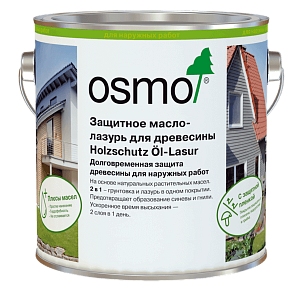 Масло лазурь Holzschutz Öl-Lasur дуб 0,005 л ОСМО 