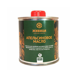 Смывка Апельсиновое масло бесцветное 0,25 л Живица 